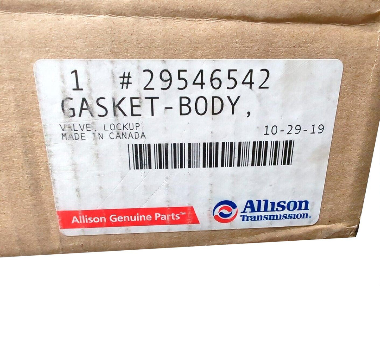 29546542 Genuine Allison Transmission Control Valve Body - Truck To Trailer