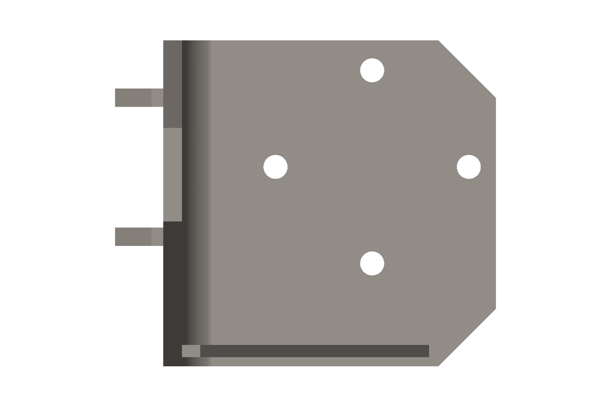 3250958 Cummins Filter Bracket - Truck To Trailer