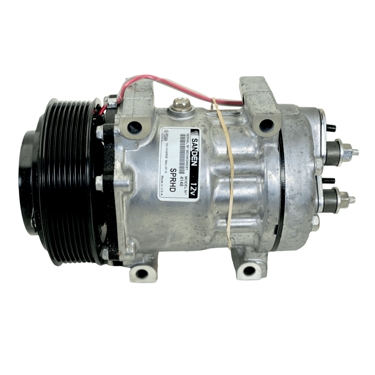 330-2399 Genuine Sanden AC Compressor 12V for Kenworth Peterbilt - Truck To Trailer