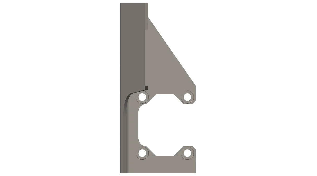 3329554 Cummins Exhaust Collector Connection Bracket - Truck To Trailer