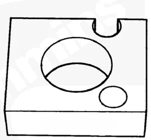 3376013 Genuine Cummins DFC Pump Locating Plate - Truck To Trailer