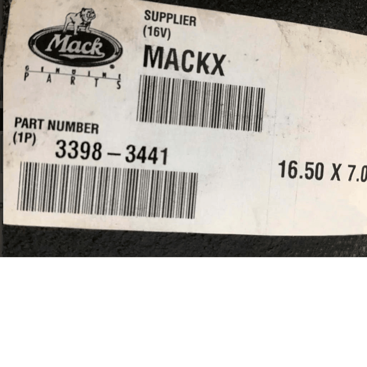 3398-3441 Genuine Mack Drum - Truck To Trailer