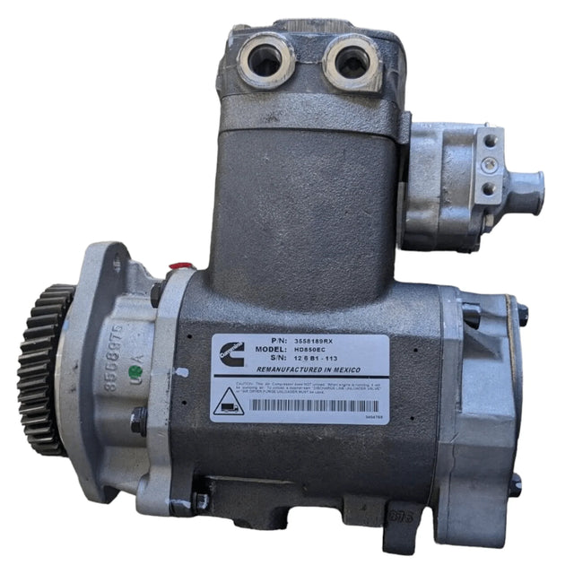 3558189RX Genuine Cummins Air Compressor QE338 – Truck To Trailer 3558189RX Genuine Cummins Air Compressor QE338 – Truck To Trailer