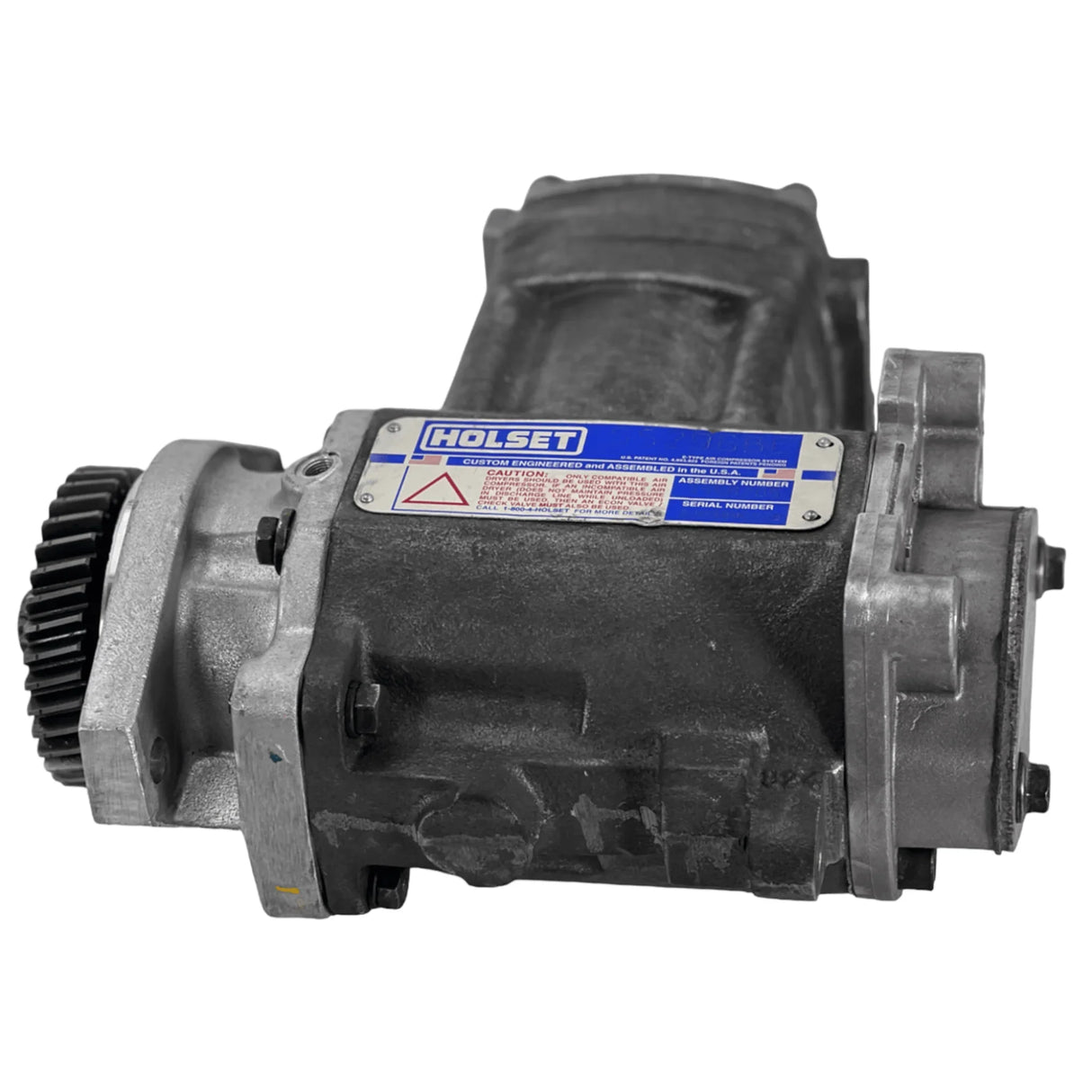 3558205NX Genuine Cummins 1 Cylinder Air Compressor - Truck To Trailer
