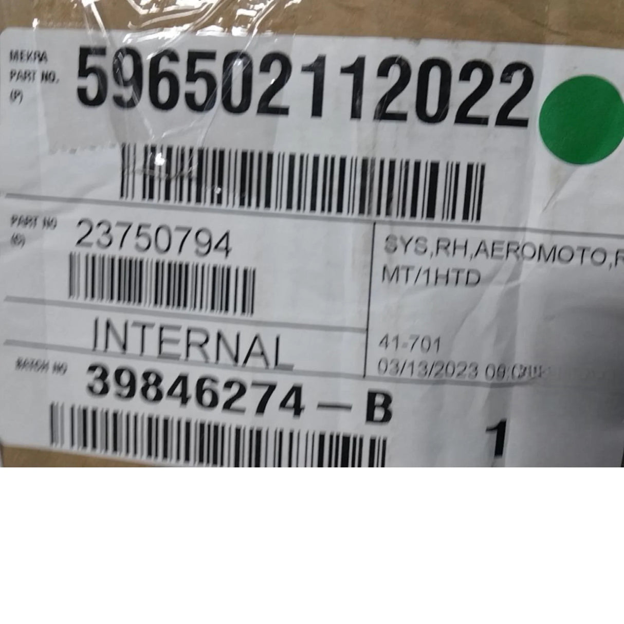 23750794 Genuine Mack Mirror - Truck To Trailer