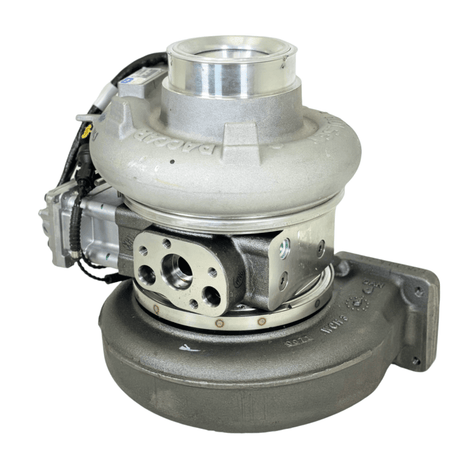 3791940 Genuine Paccar Turbocharger He500Vg With Vgt Actuator For Mx13 - Truck To Trailer