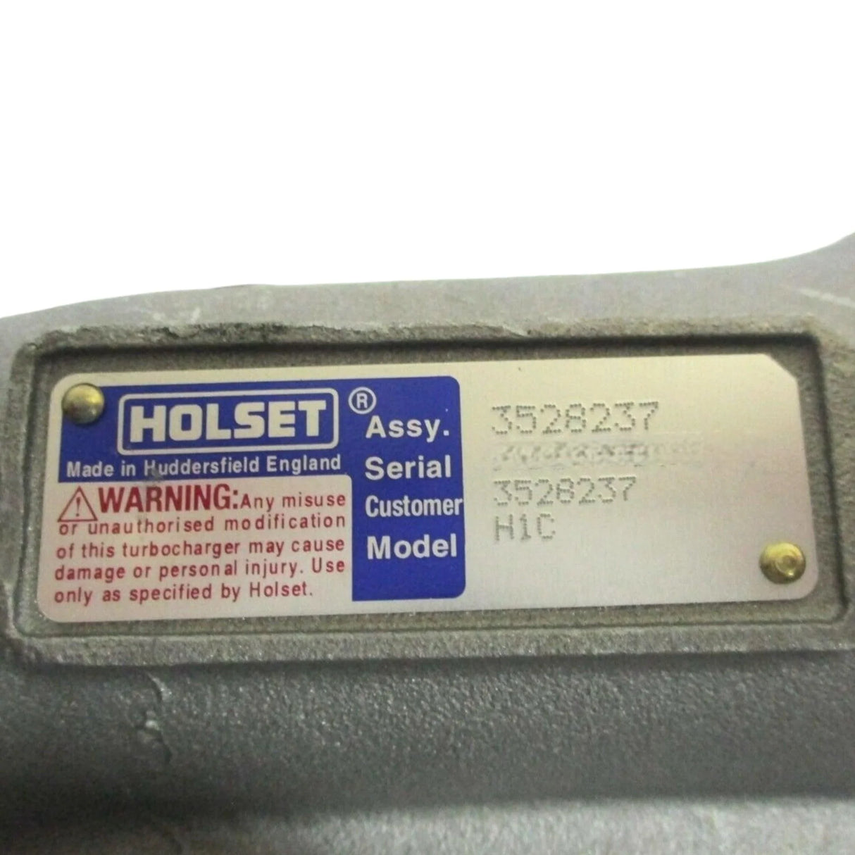 3528238H Genuine Cummins H1C Turbocharger For Cummins Engine 6BTAA 210HP - Truck To Trailer