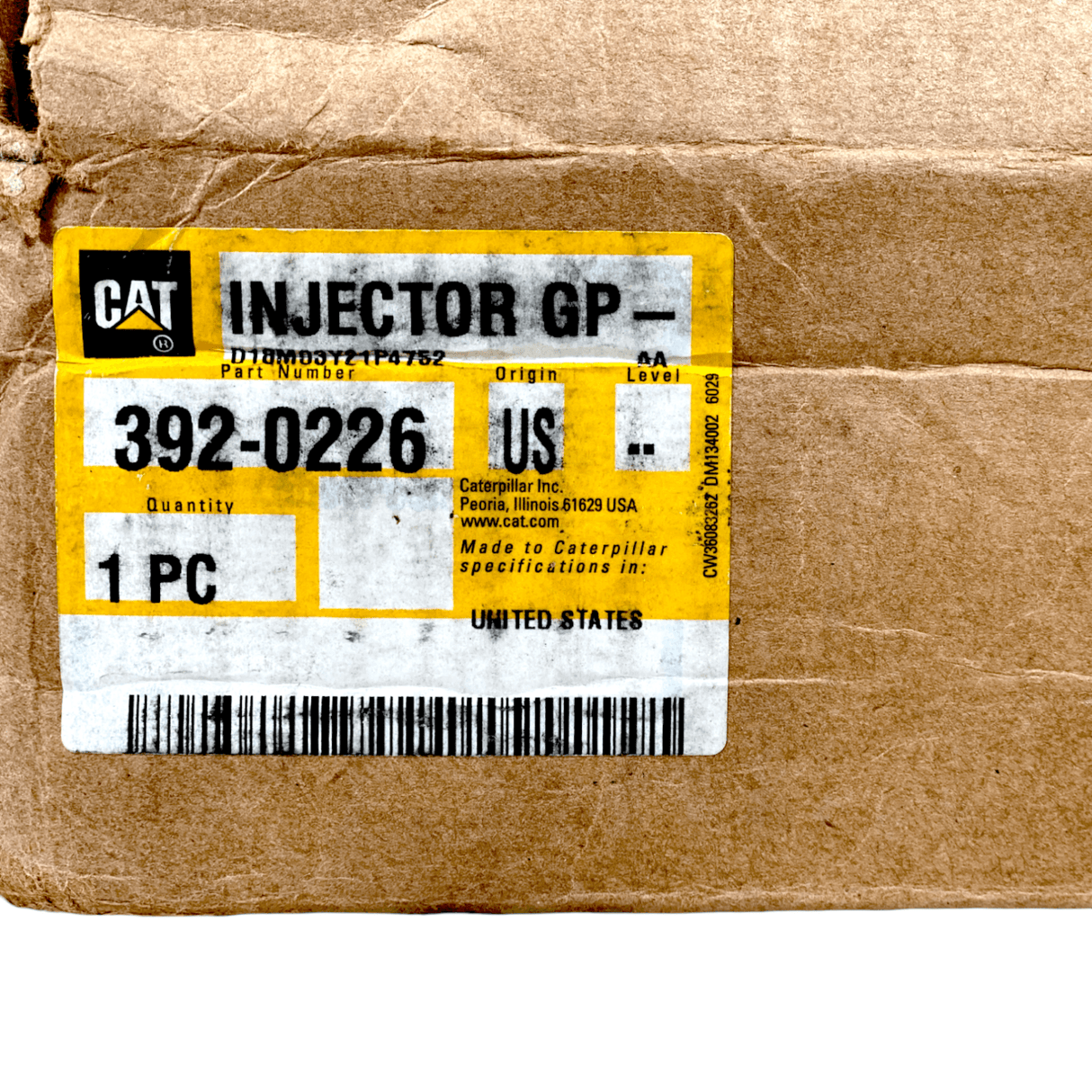 392-0226 Genuine CAT Fuel Injector - Truck To Trailer