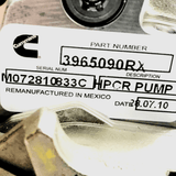 3965090Rx Genuine Cummins® Common Rail Fuel Pump Cp3 For 5.9.