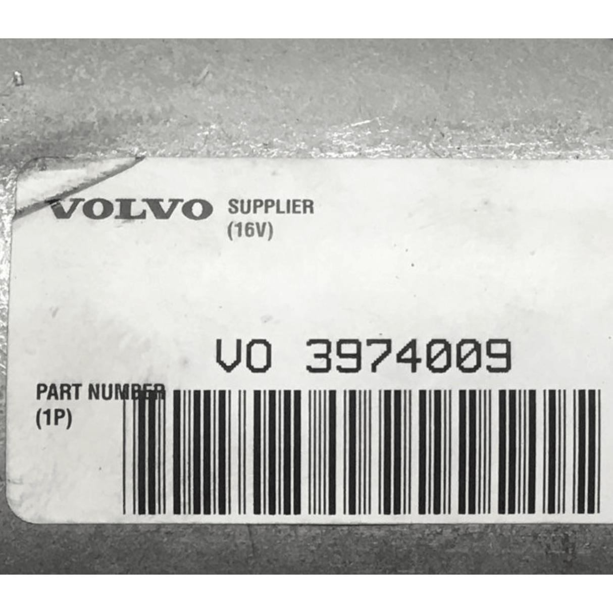 3974009 Genuine Volvo Exhaust Pipe - Truck To Trailer