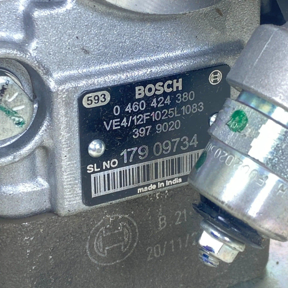 0460424380 Genuine Cummins Fuel Injection Pump VE4L1083 - Truck To Trailer