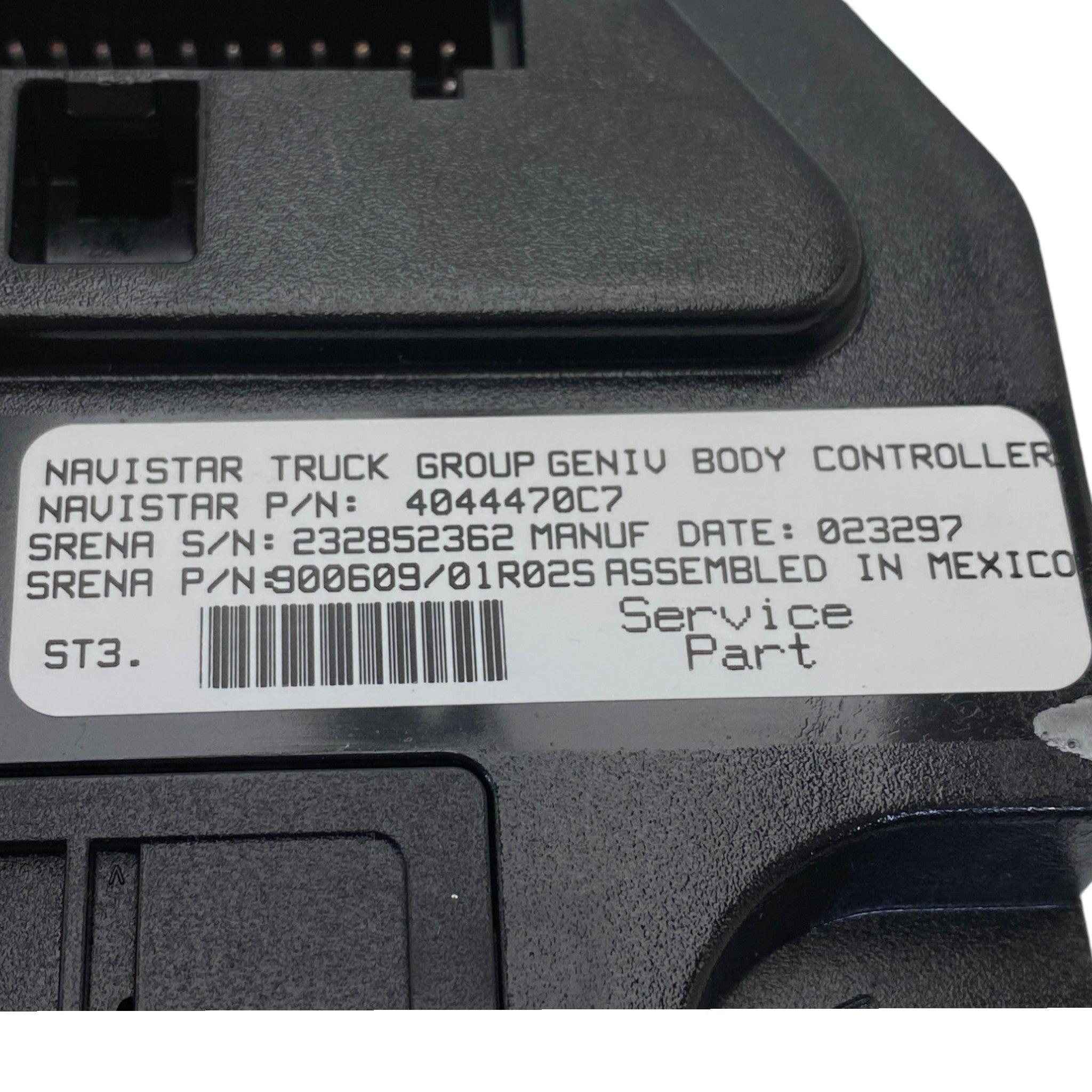 4044470C7 Genuine International Electronic Body Controller