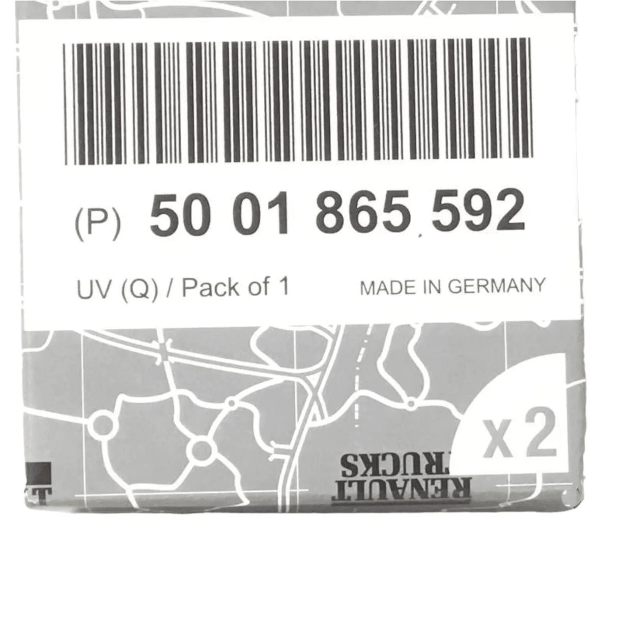 4103-5001865592 Genuine Mack Wiper Blade - Truck To Trailer