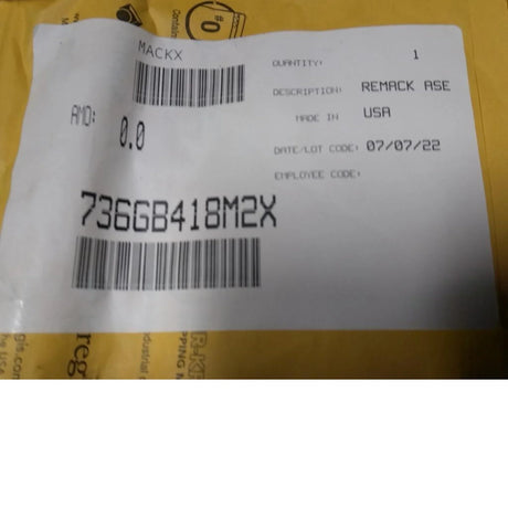 736GB418M2X Genuine Mack Remack Aset-CEGR-PH3 Nozz - Truck To Trailer