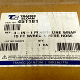 451181 Genuine Tramec Sloan 3-In-1 Power Line Wrap 15Ft With Red & Blue Hose - Truck To Trailer