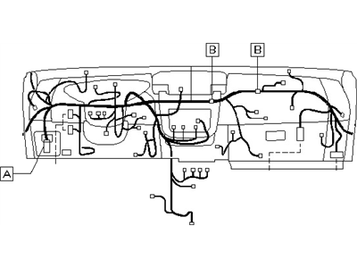 24010-9hr0b Genuine Nissan  Main Harness