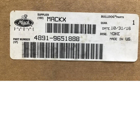 4891-9651888 Genuine Volvo Yoke - Truck To Trailer