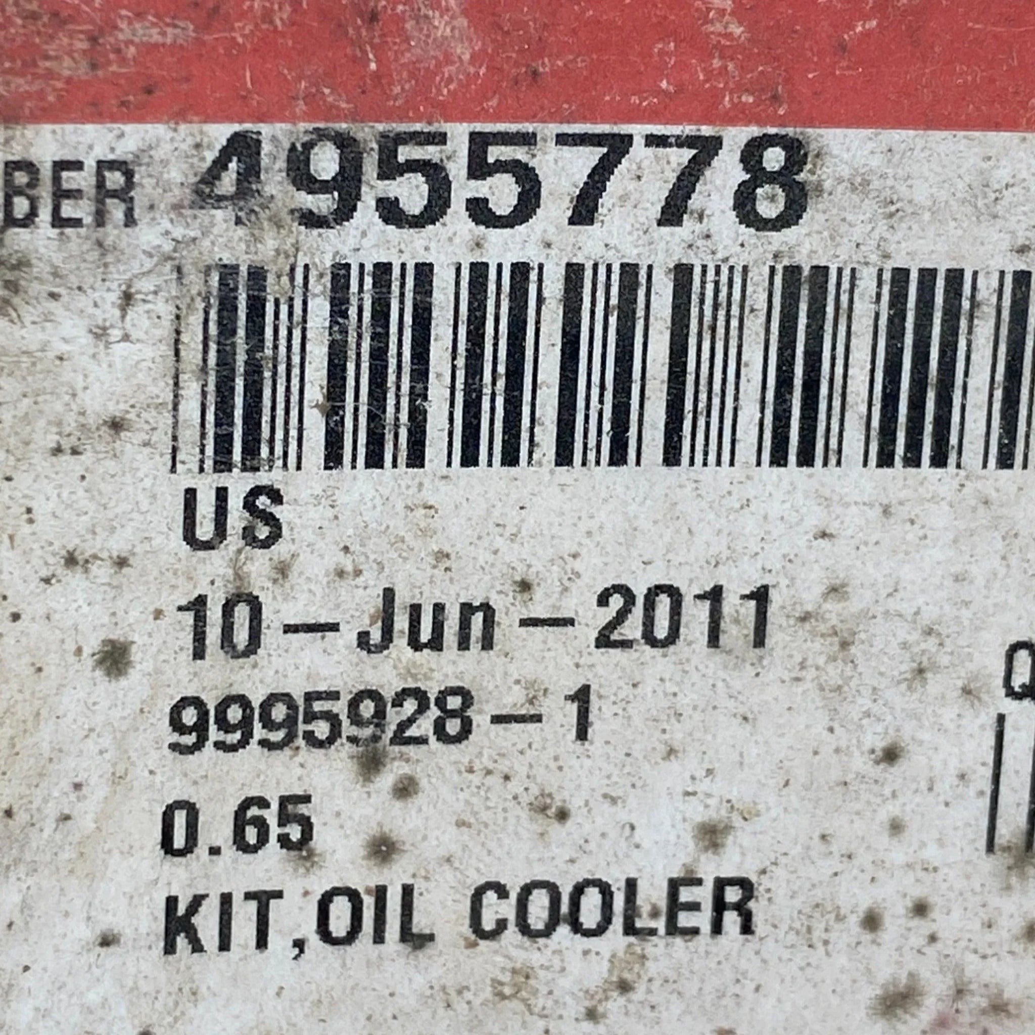4955778 Genuine Cummins Oil Cooler Kit – Truck To Trailer