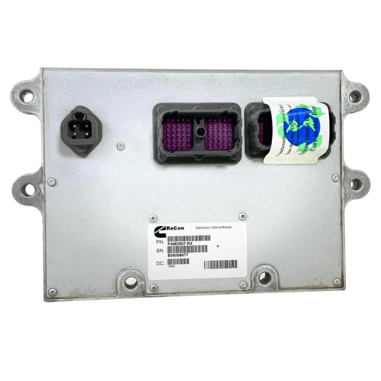 4963807NX Genuine Cummins Electronic Control Module Ecm - Truck To Trailer