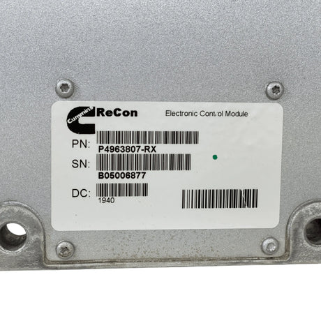 4963807Rx Genuine Cummins Electronic Control Module Ecm - Truck To Trailer