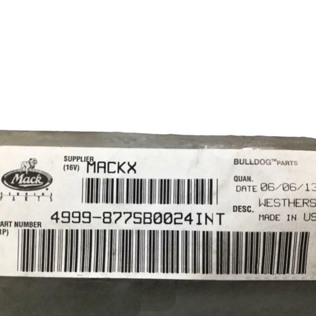 4999-877SB0024 Genuine Mack Weatherstrip-Luggage Door - Truck To Trailer