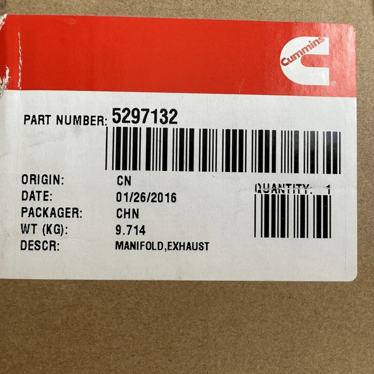 5297132 Genuine Cummins Exhaust Manifold - Truck To Trailer