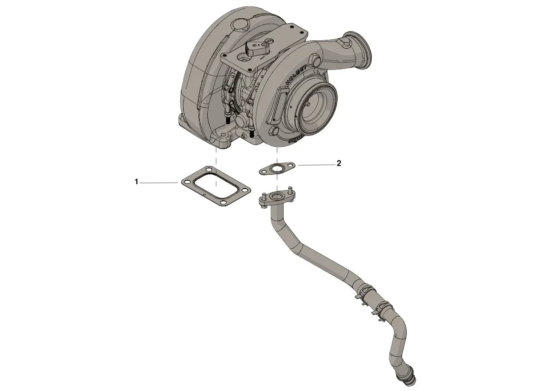 5321619 Cummins Turbocharger Kit - Truck To Trailer