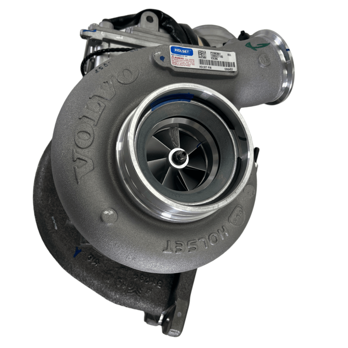 5355453 Genuine Volvo- Mack Turbocharger He431Ve Kit With Actuator.