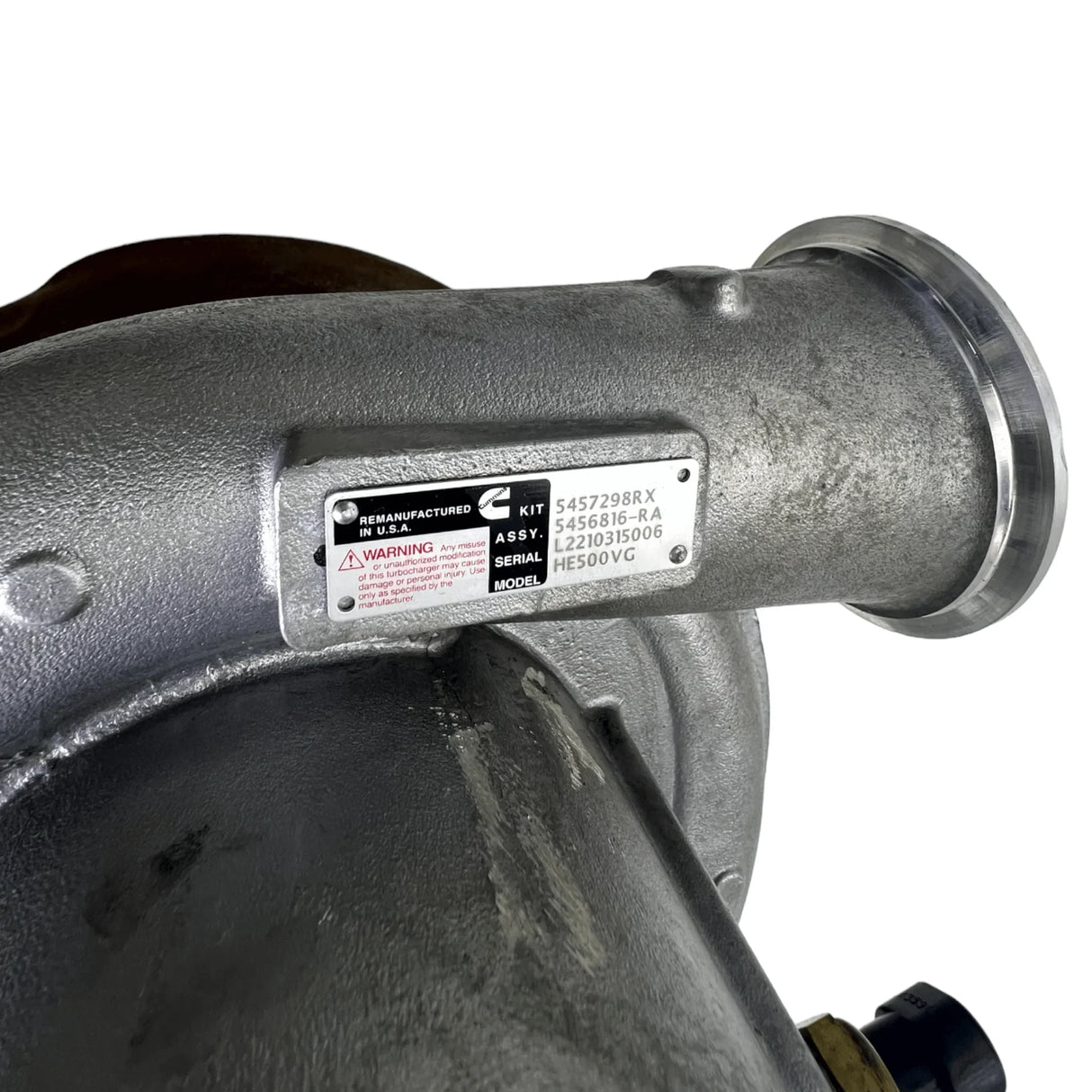 5457298Rx Genuine Cummins Turbocharger For Cummins Isx15 14.9L - Truck To Trailer