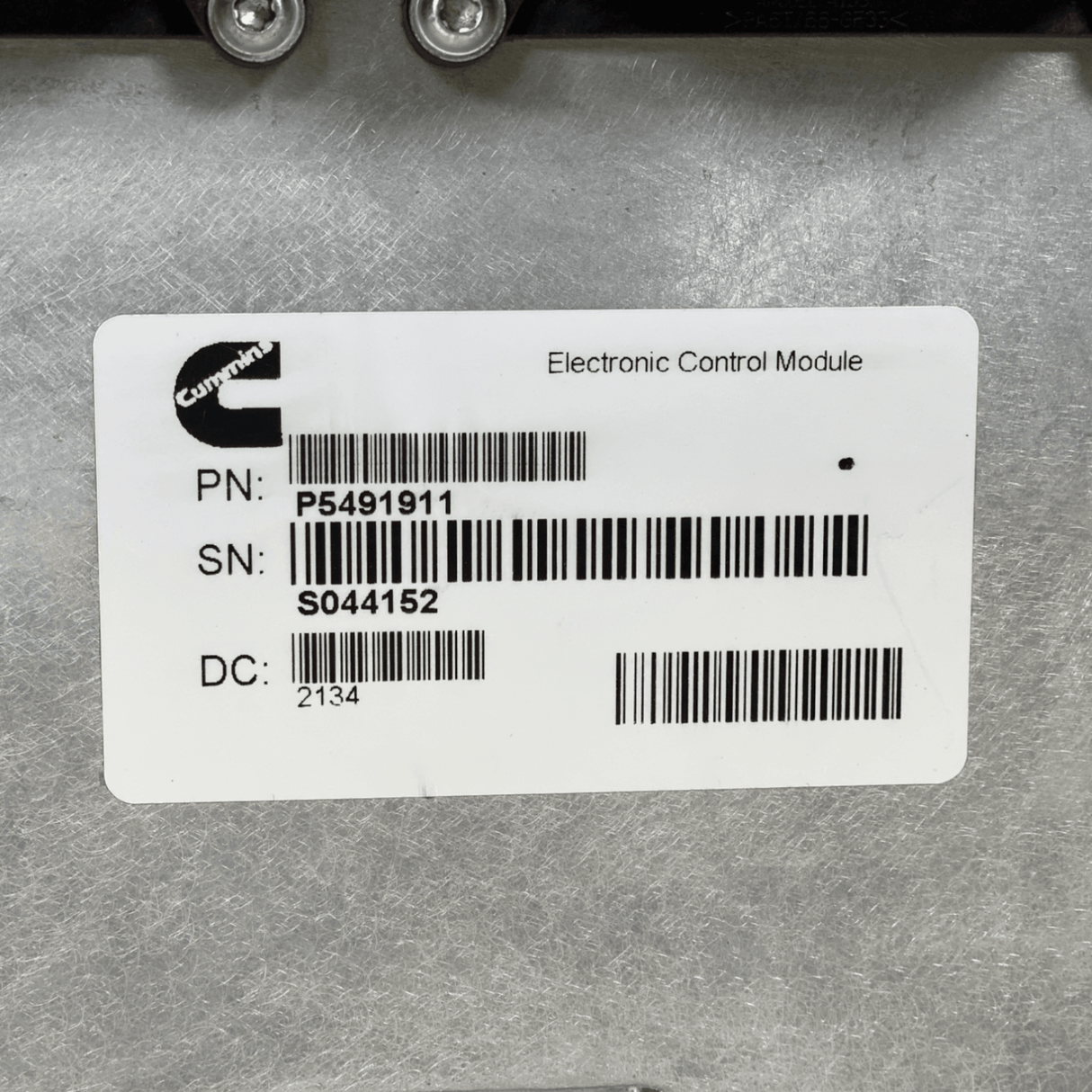 5491911 Genuine Cummins Ecm Electronic Control Module For Isx12N Cm2380.