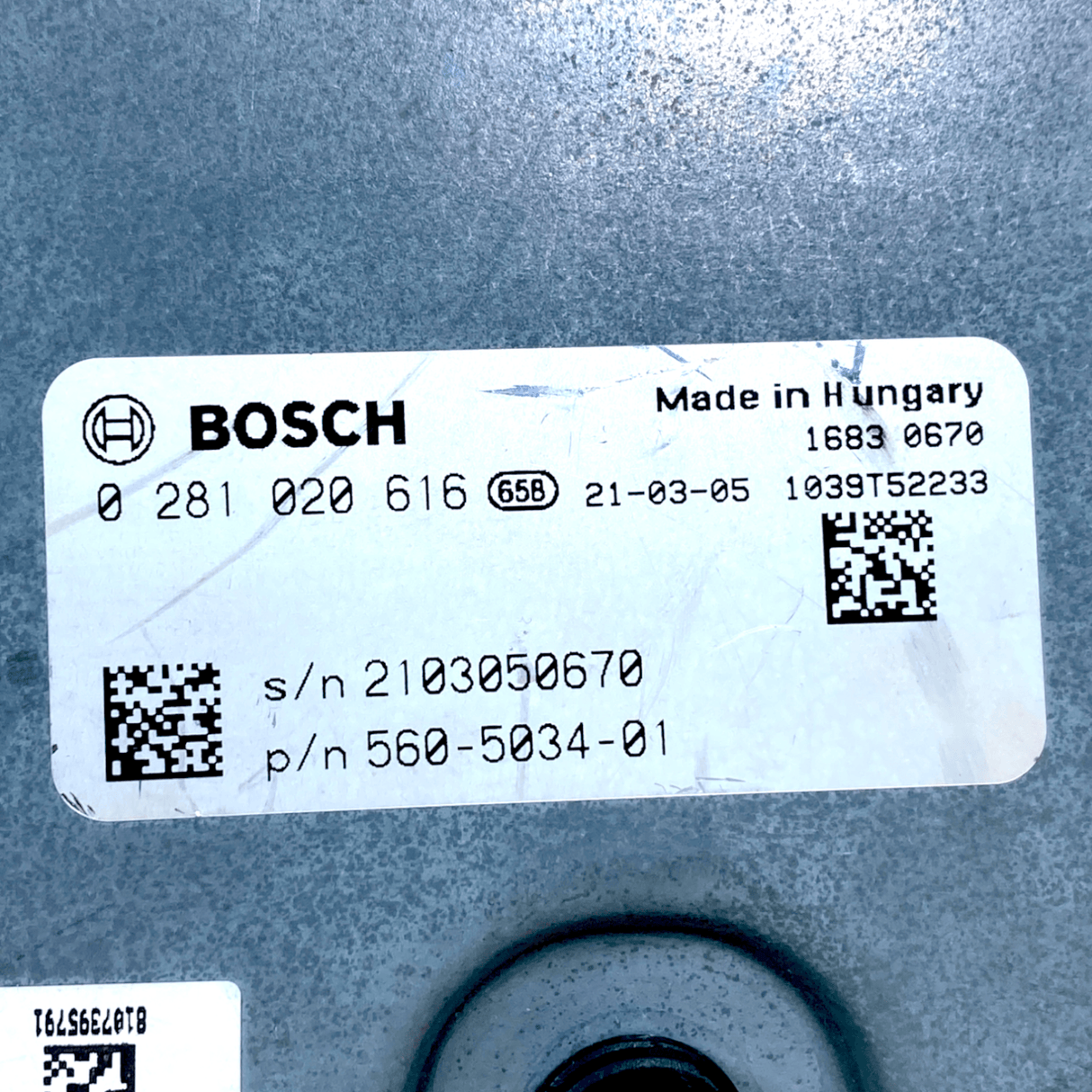 560-5034 Genuine Cat Ecm Diesel Exhaust Fluid Control Group - Truck To Trailer