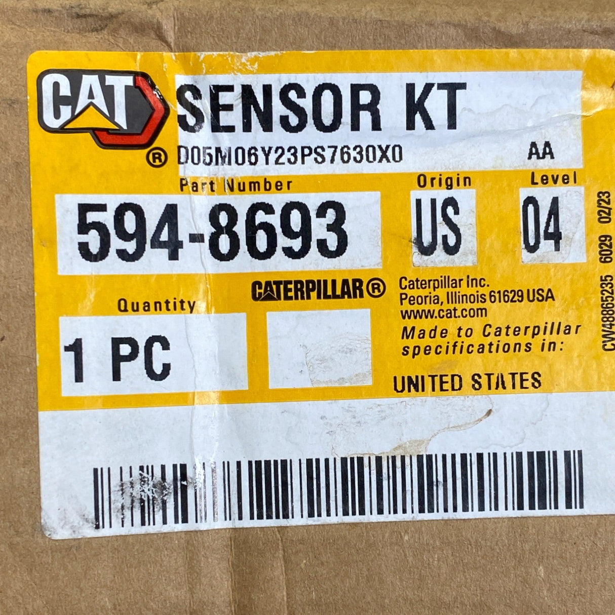 594-8691 Genuine Cat Def Sensor Manifold Kit - Truck To Trailer