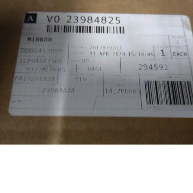 23984825 Genuine Mack Mirror - Truck To Trailer