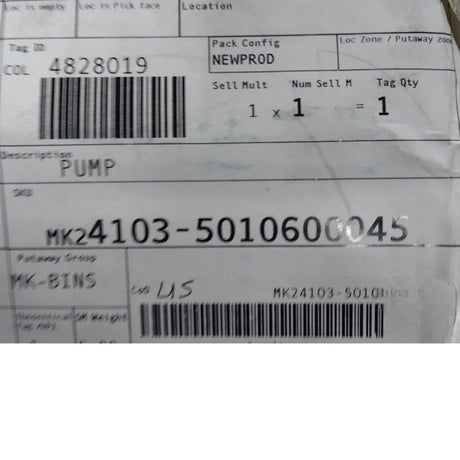 4103-5010600045 Genuine Mack Pump - Truck To Trailer