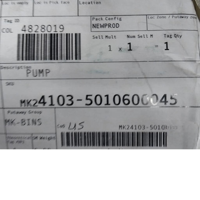 4103-5010600045 Genuine Mack Pump - Truck To Trailer