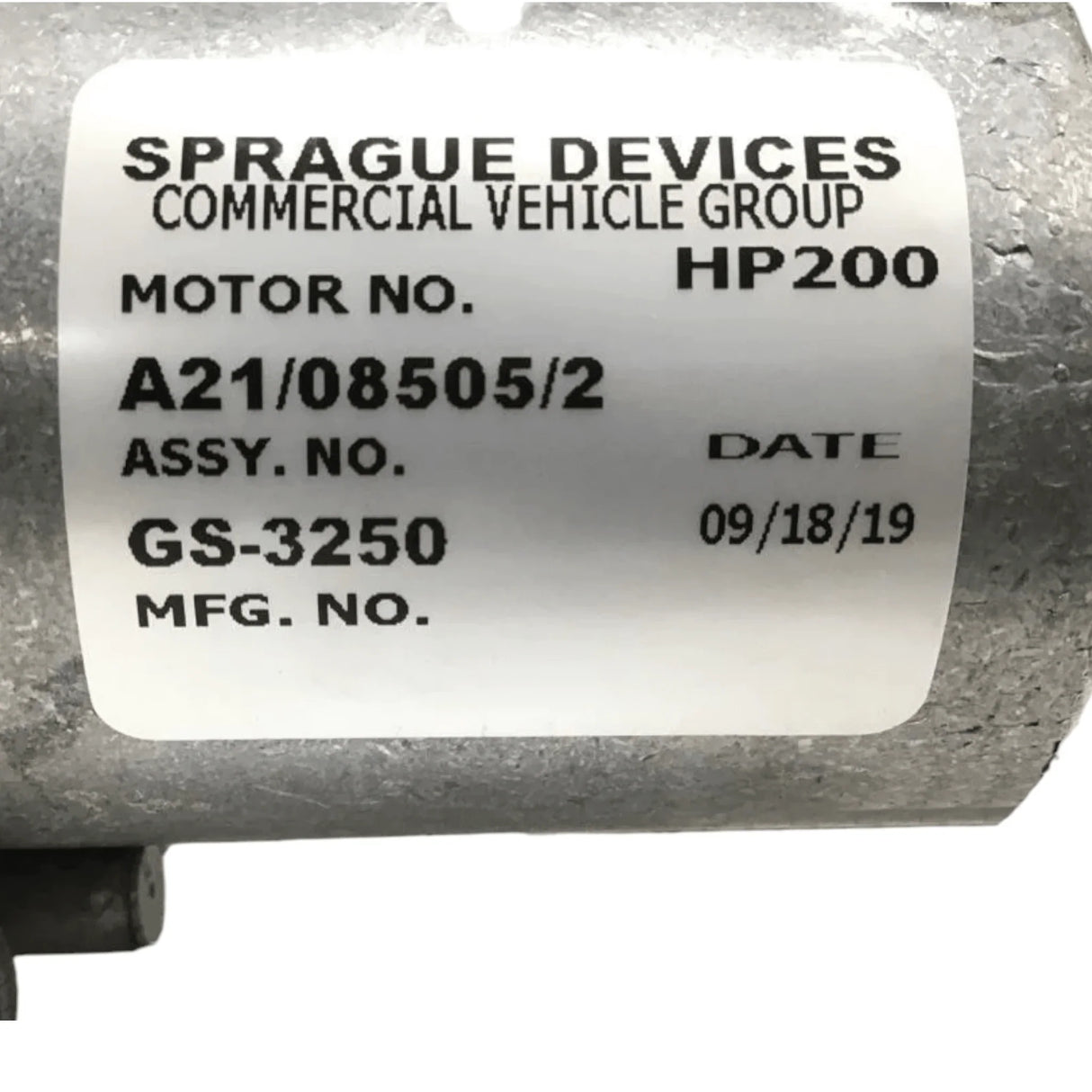 62801-3804 Genuine Volvo W/X SPR MTR - Truck To Trailer