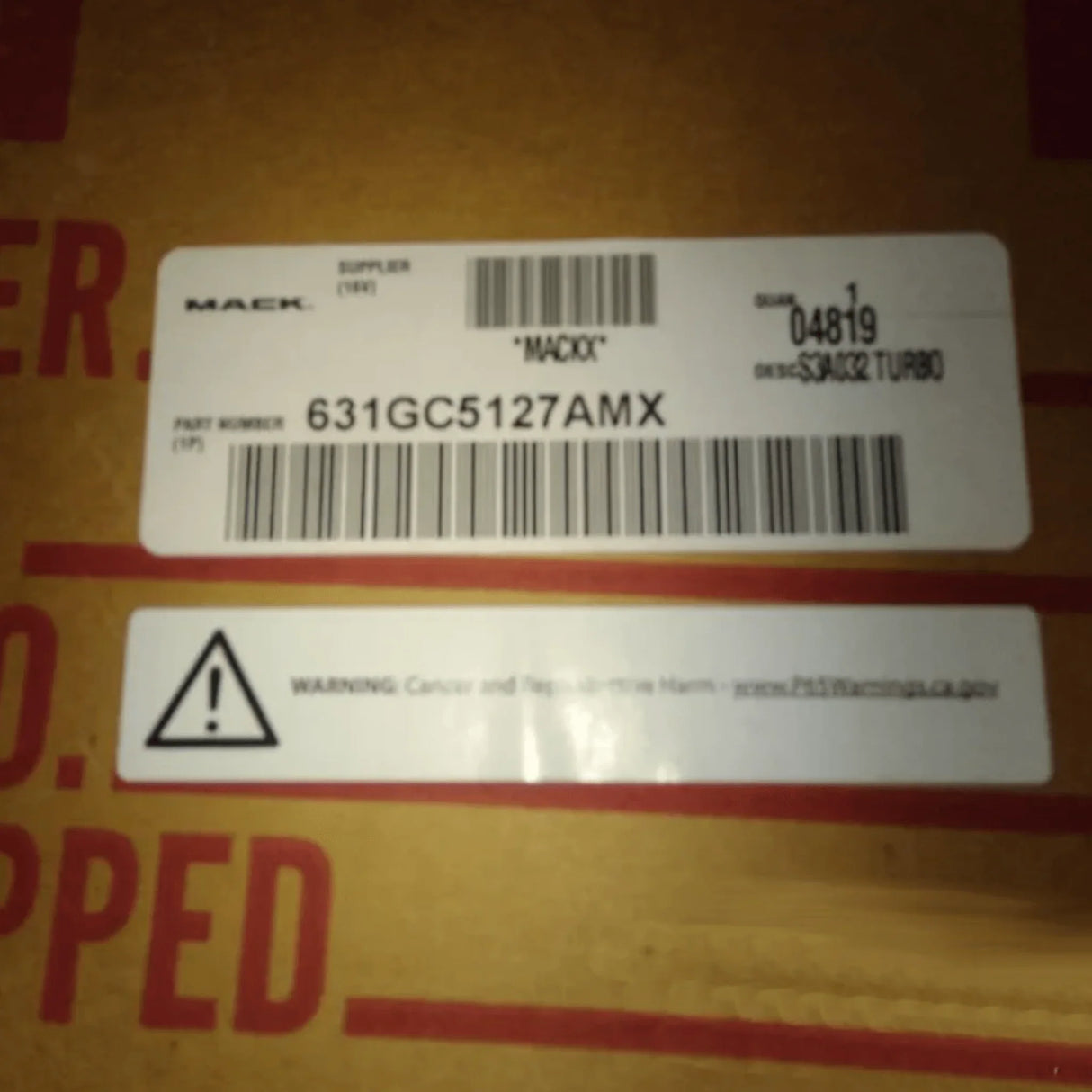 631GC5127AMX Genuine Mack Turbocharger - Truck To Trailer