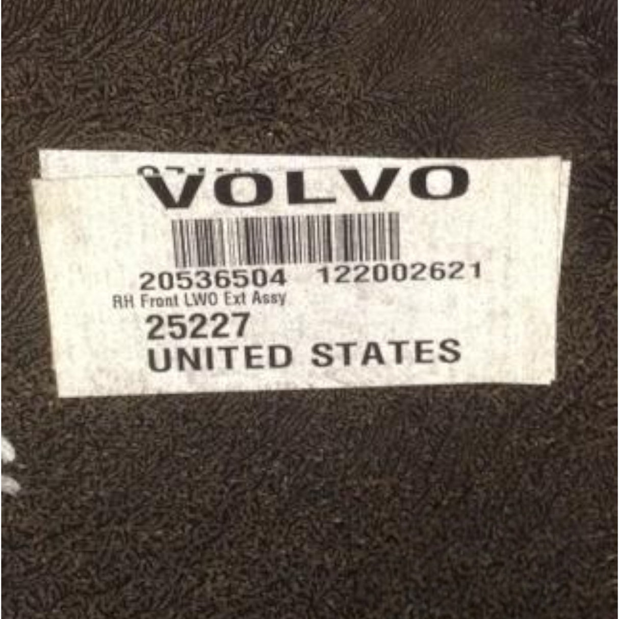 20536504 Genuine Volvo Chassis Fairing