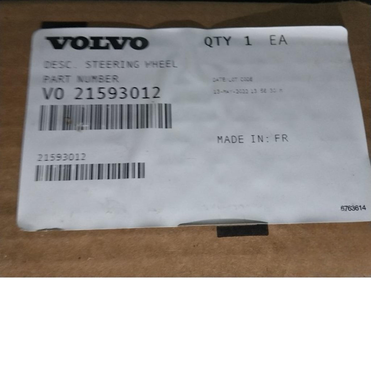 21593012 Genuine Mack Steering Wheel