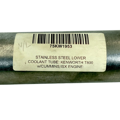 F661953 Radiator Pros Stainless Steel Lower Radiator Tube Pipe - Truck To Trailer