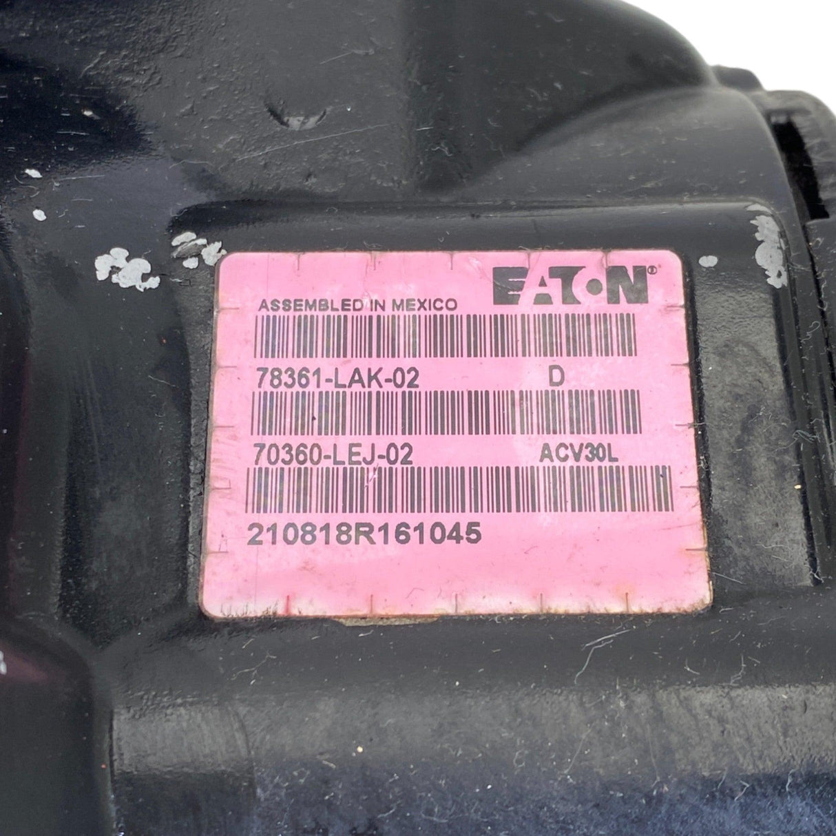 78361-LAK-02 Genuine Eaton Manual Tandem Pump - Truck To Trailer