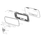 78551835 Genuine Volvo Window - Truck To Trailer