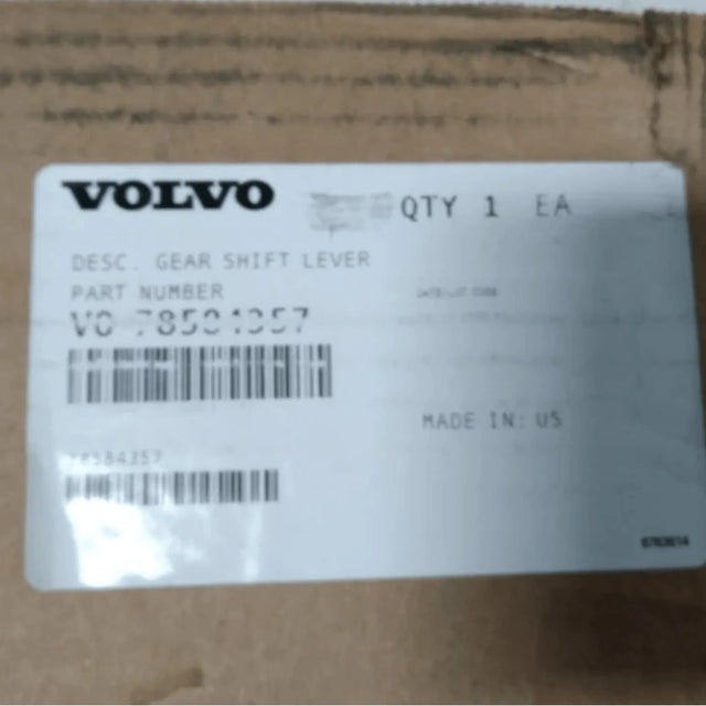 78584357 Genuine Volvo Gear Shift Lever - Truck To Trailer
