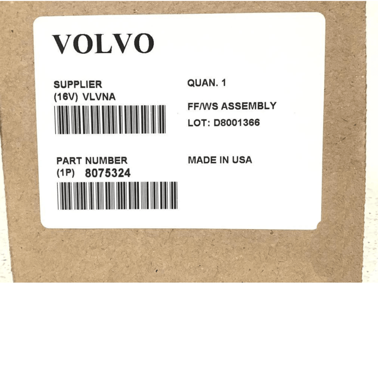 8075324 Genuine Volvo Fuel Filter - Truck To Trailer