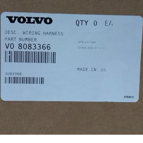 8083366 Genuine Volvo Wiring Harness - Truck To Trailer