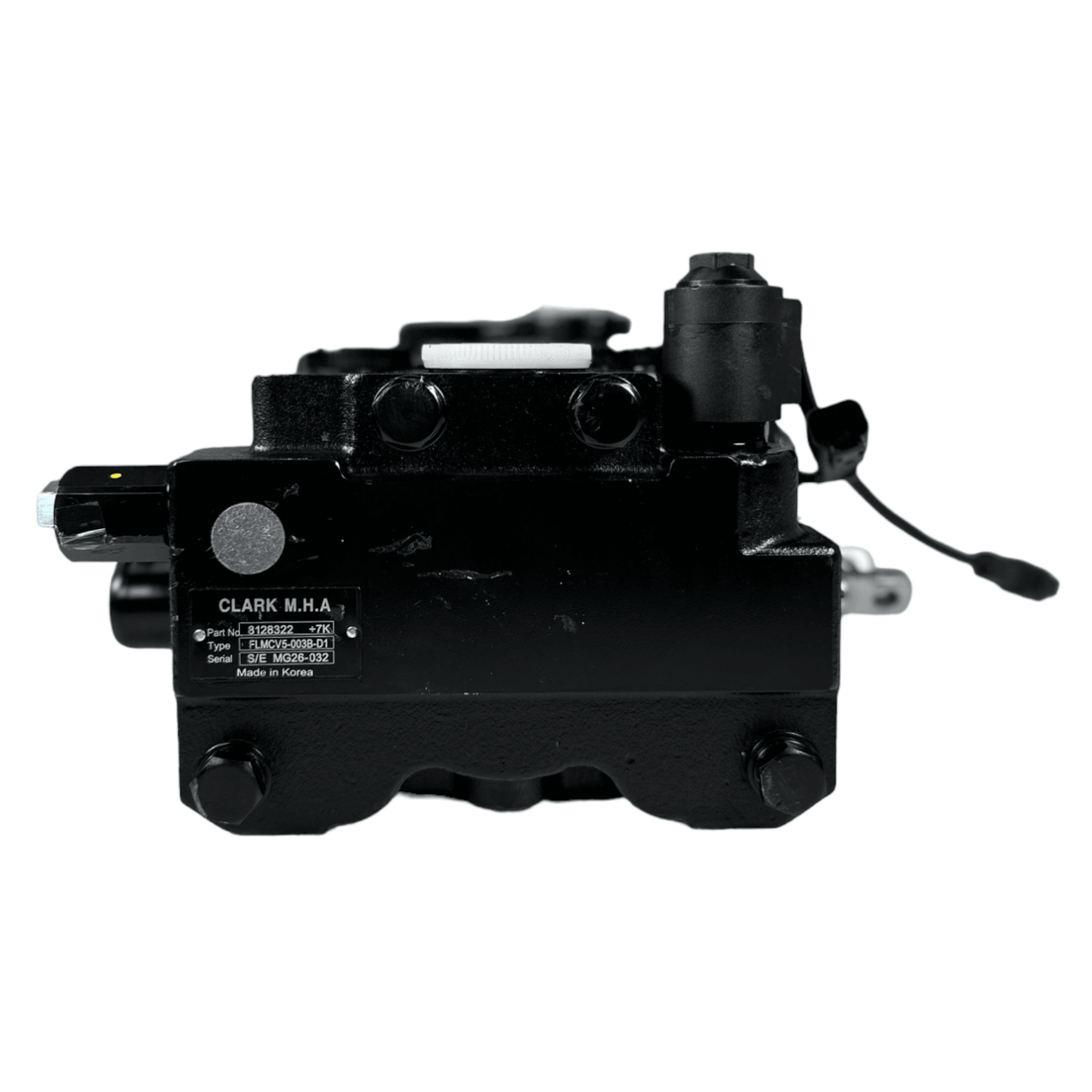 8128322 Genuine Clark® Hydraulic 4 Spool Directional Control Valve 