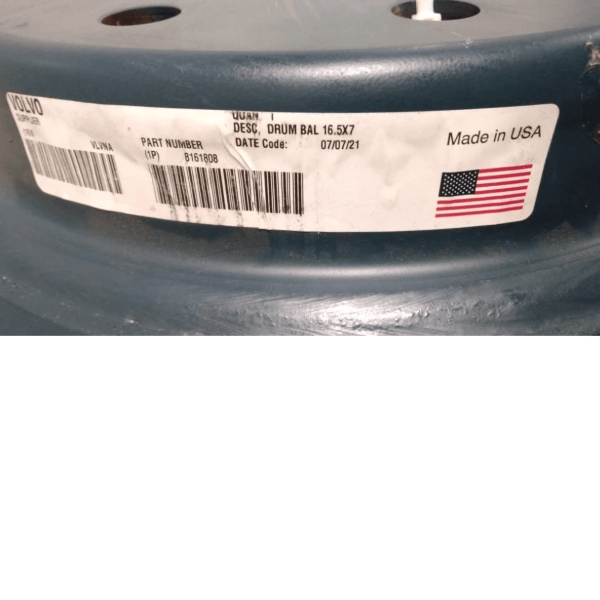 8161808 Genuine Mack Brake Drum - Truck To Trailer