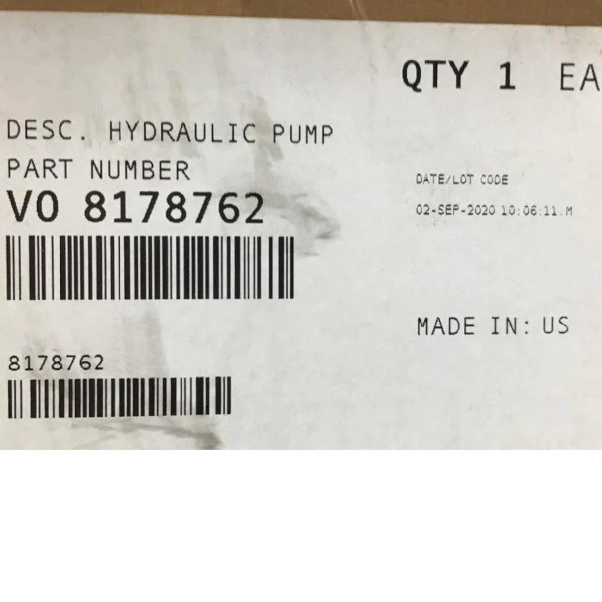 8178762 Genuine Volvo Hydraulic Pump - Truck To Trailer