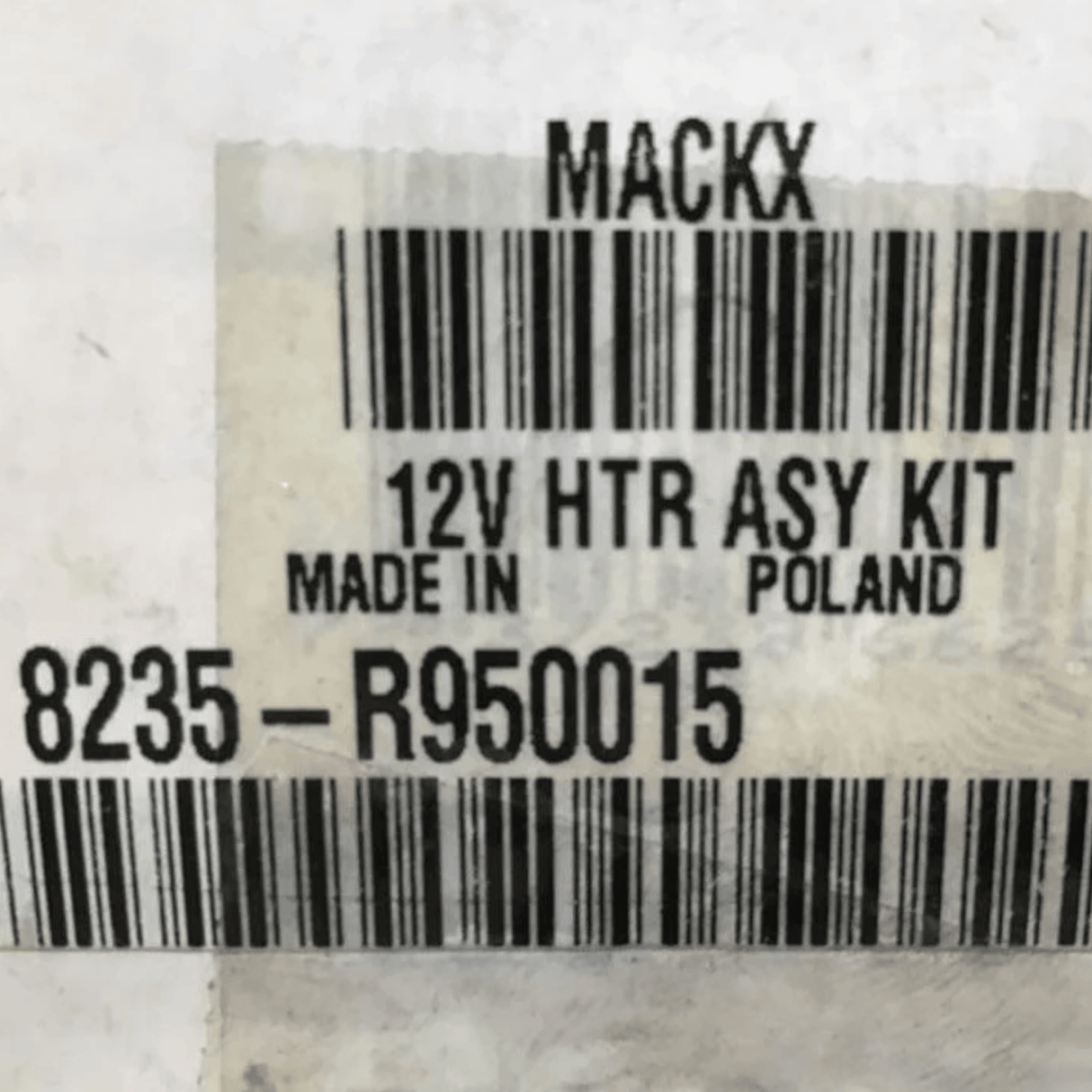 8235-R950015 Genuine Mack Htr Assy Kit - Truck To Trailer