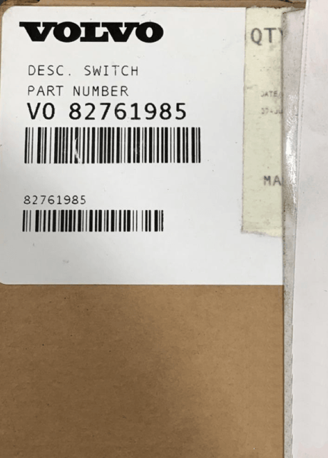 82761985 Genuine Volvo Switch - Truck To Trailer